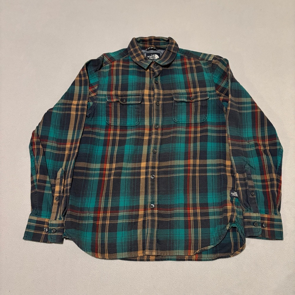 The North Face Mens‎ Plaid Flannel Shirt Mens Small Casual Festival Outdoor Camp